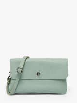 Cross Body Tas Caviar Leder Milano Groen caviar CA23067